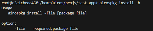 install